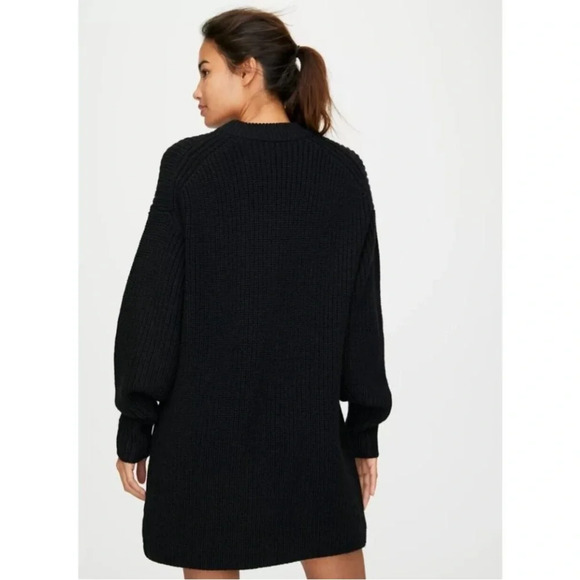 ARITZIA Wilfred
Requiem Merino Wool Knit Sweater Dress Black Size XXS, Cozy Chic - Picture 6 of 14